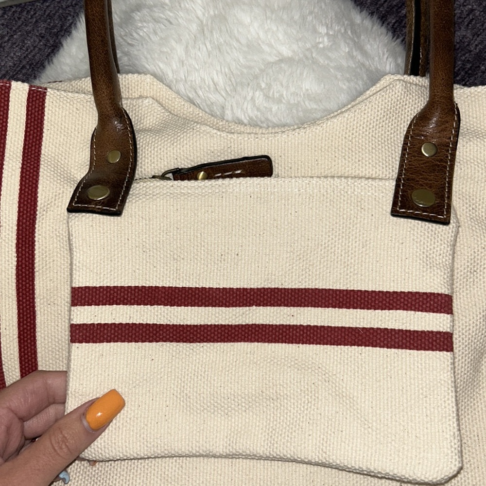 Canvas Handbag - Picture 5 of 9